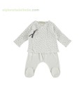 JUBON Y POLAINA 1M NIGHT STORIES BLANCO BABYCLIC