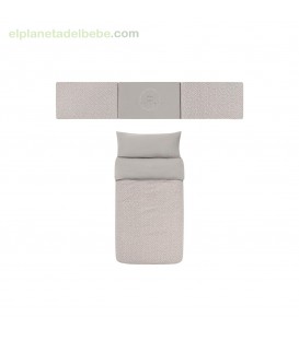 PACK NORDICO CUNA 60X120 NIGHT STORIES PIEDRA BABY CLIC