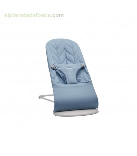 HAMACA BLISS PETALO AZUL ALGODON BABY BJORN