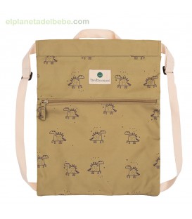 MOCHILA MERIENDA JURASSIC VERDE PIRULOS