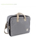 MALETA I LOVE VICHY NEGRO WALKING MUM