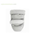 SACO INVIERNO POLIPIEL LOVE GRIS TUC TUC