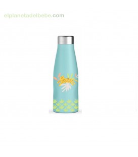 BOTELLA ACERO INOX 500ML JUNGLE VERDE SUAVINEX
