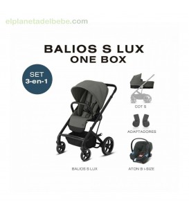PACK BALIOS S LUX BLK SOHO GREY CON ATON B2 CYBEX