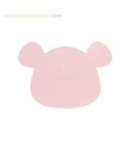 MANTEL SILICONA LITTLE CHUM RATON ROSA LASSIG
