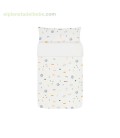 FUNDA NORDICA MINICUNA 50X80 UFO BABY CLIC