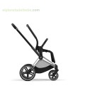 PRIAM SILLA Y CHASIS CROMADO NEGRO CYBEX 2022