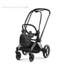 PRIAM SILLA Y CHASIS CROMADO NEGRO CYBEX 2022