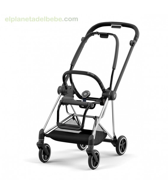 MIOS SILLA Y CHASIS CROMADO BLACK CYBEX 2022