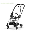 MIOS SILLA Y CHASIS CROMADO BLACK CYBEX 2022