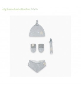 SET PRIMERA PUESTA ESSENTIALS CONSTELLATION GRIS TUC TUC