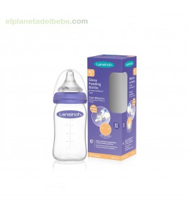 BIBERON CRISTAL TETINA NATURAL WAVE 160ML LANSINOH