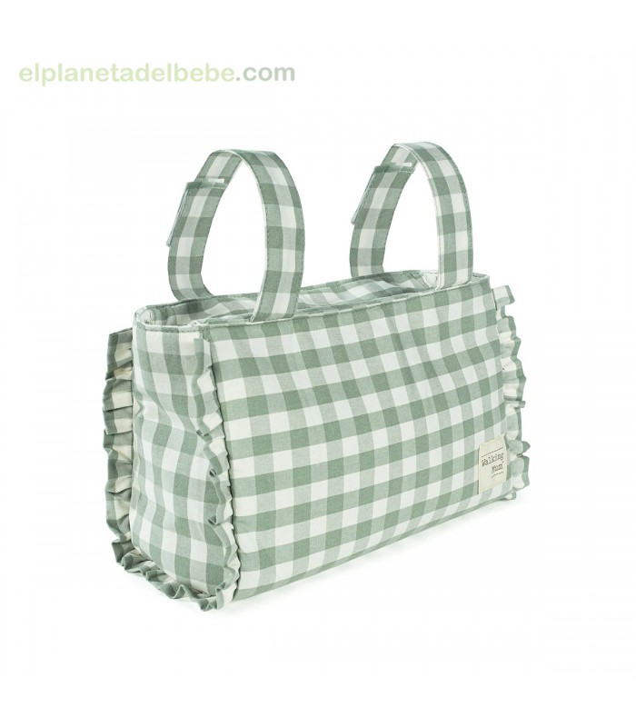 BOLSO ORGANIZADOR I LOVE VICHY VERDE - Walking Mum