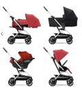 EEZY S TWIST+ 2 SLV HIBISCUS RED CYBEX