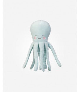 PELUCHE WILD COLORS PULPO MENTA SARO
