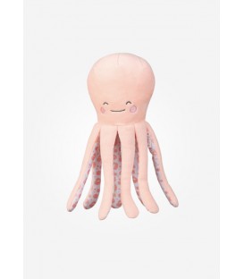 PELUCHE WILD COLORS PULPO ROSA SARO