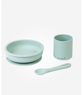 SET DE ALIMENTACION SILICONA 3 PIEZAS NORDIC PARTY MENTA SARO