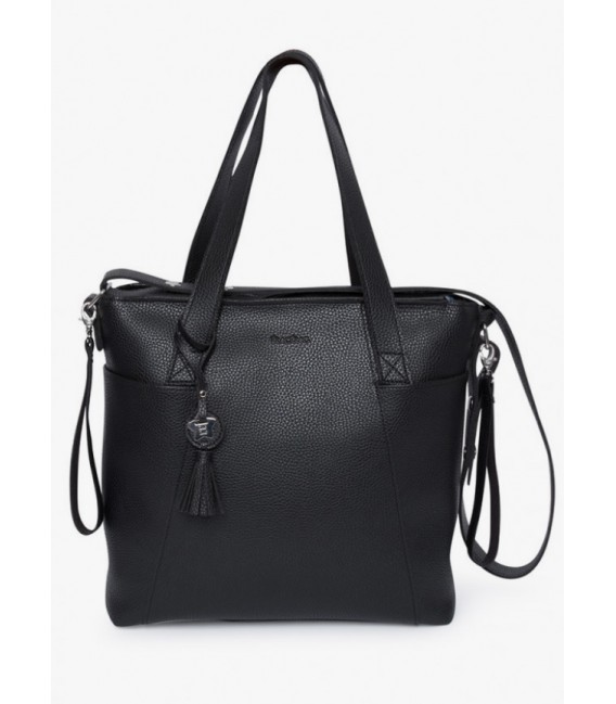 BOLSO ORGANIZADOR POLIPIEL LOVE NEGRO TUC TUC