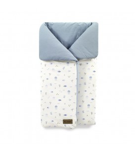 MIMS SACO ARRULLO CUCO ACOLCHADO U53 LAZULI BLUE JANE