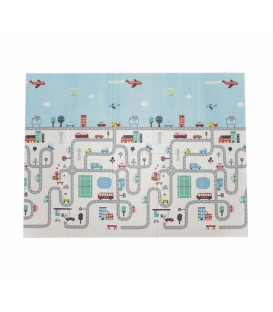 ALFOMBRA DE JUEGOS SOFT ROAD-JUNGLE 150X200 OLMITOS