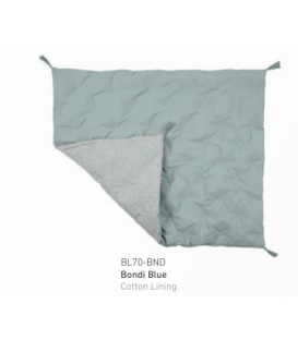 MANTA SINI BLANKET AIRY BONDIE BLUE 35X29 7 AM