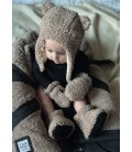 SET GORRO Y MANOPLAS TEDDY 0-6 M 7AM