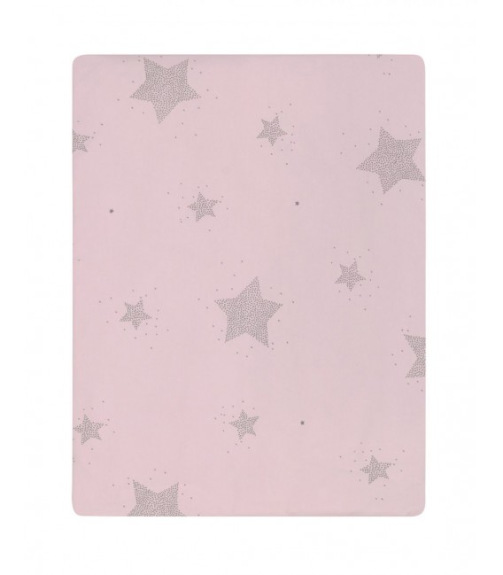 COLCHA MINICUNA 50X75  ETOILE ROSA PETIT PRAIA