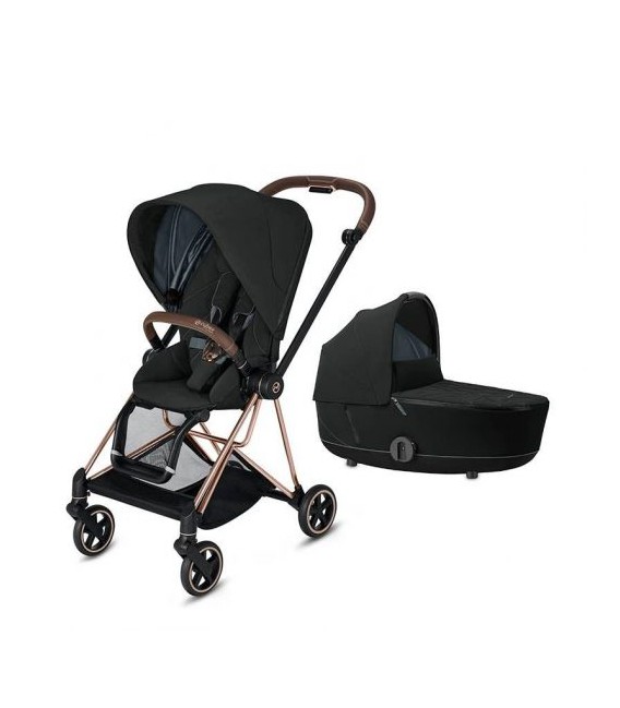 MIOS ROSEGOLD CAPAZO LUX Y SEAT PACK DEEP BLACK 2022