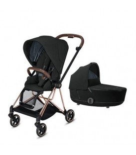 MIOS ROSEGOLD CAPAZO LUX Y SEAT PACK DEEP BLACK 2022