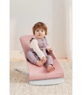 HAMACA BLISS CHASIS GRIS CLARO TEJIDO 3D JERSEY ROSA CLARO BABYBJORN
