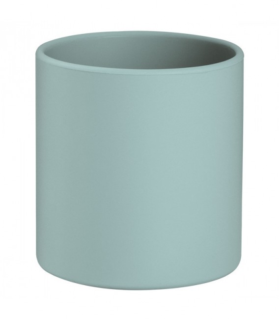 VASO DE SILICONA AZUL GRISACEO BABY LIVIA