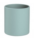 VASO DE SILICONA AZUL GRISACEO BABY LIVIA