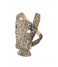 MOCHILA PORTABEBÉ MINI LEOPARDO BEIGE TEJIDO ALGODÓN  BABY BJORN