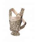 MOCHILA PORTABEBÉ MINI LEOPARDO BEIGE TEJIDO ALGODÓN  BABY BJORN