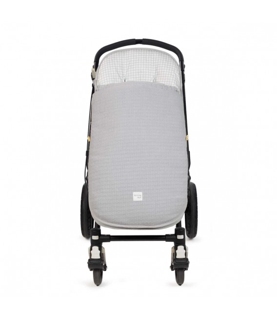 SACO SILLA I LOVE VICHY GRIS WM