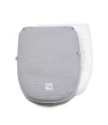 SACO CUCO 2 EN 1 I LOVE VICHY GRIS WM