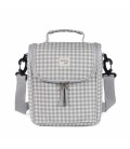 BOLSA TERMICA I LOVE VICHY GRIS WM