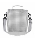 BOLSA TERMICA I LOVE VICHY GRIS WM