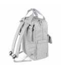 MOCHILA I LOVE VICHY GRIS WM