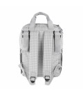 MOCHILA I LOVE VICHY GRIS WM