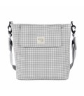 BOLSA CANASTILLA I LOVE VICHY GRIS WM