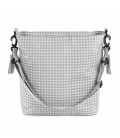 BOLSA CANASTILLA I LOVE VICHY GRIS WM