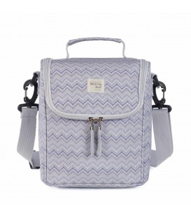 BOLSA TERMICA BIBERONES ZIGZAG BEBES WM