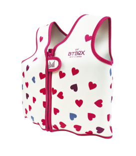 CHALECO BTBOX CORAZONES XS (9-14KG)