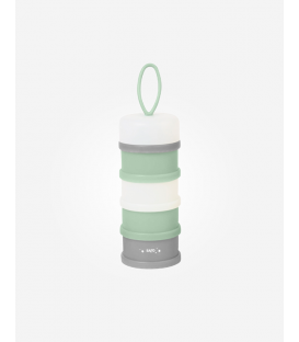 CONTENEDOR DE LECHE EN POLVO VERDE SARO