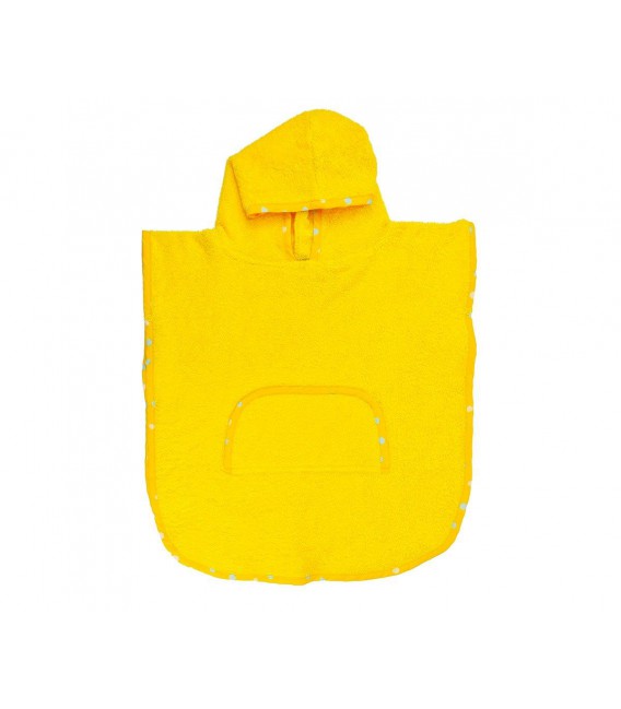 PONCHO RIZO ALGODON BTBOX MOSTAZA 1-4 años BTBOX