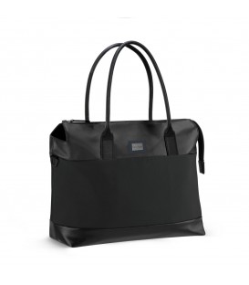 PLATINUM TOTE BAG DEEP BLACK CYBEX