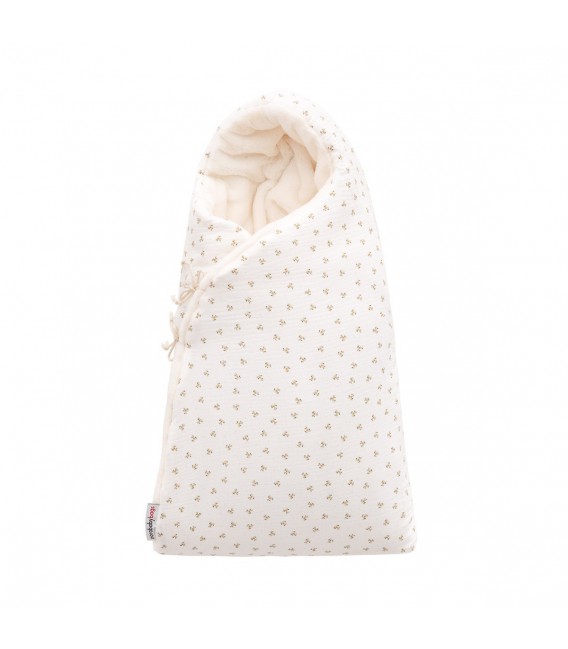 SACO CAPAZO CRUZADO REVERS. SENSITIVE BEIGE/PELO 40x80x5 CM CAMBRASS