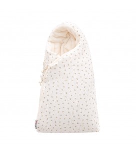 SACO CAPAZO CRUZADO REVERS. SENSITIVE BEIGE/PELO 40x80x5 CM CAMBRASS