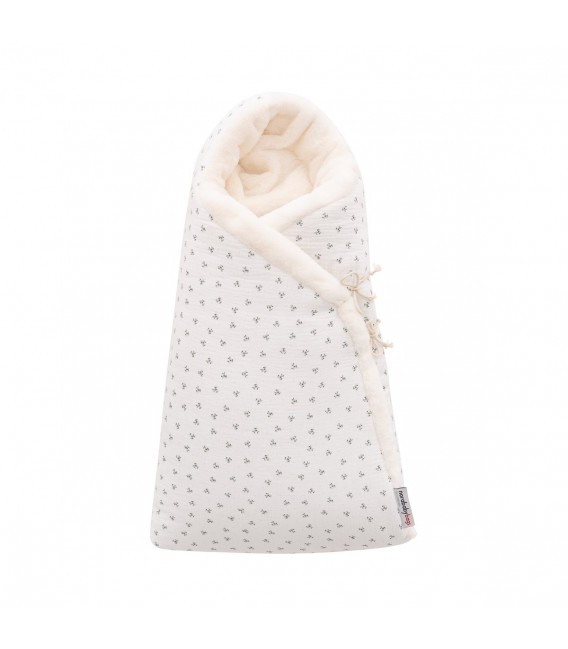 SACO CAPAZO CRUZADO REVERS. SENSITIVE MINT/PELO 40x80x5 CM CAMBRASS